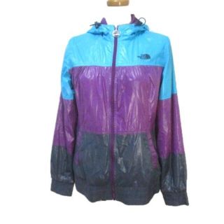 ザノースフェイス(THE NORTH FACE)のザノースフェイス ナイロンジャケット ウインドブレーカー 青系 紫 S/P(その他)