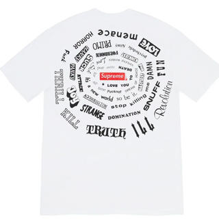シュプリーム(Supreme)のSupreme Spiral Tee (L)(Tシャツ/カットソー(半袖/袖なし))