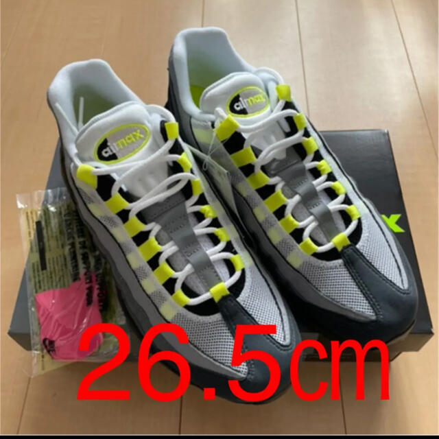 NIKE(ナイキ)のNIKE AIR MAX 95 OG "NEON YELLOW" 2020 メンズの靴/シューズ(スニーカー)の商品写真