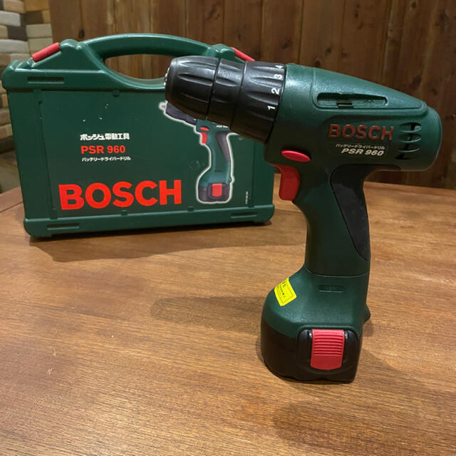 BOSCH(ボッシュ)のBOSCH ボッシュ　DIY電動工具　バッテリードライバードリル　PSR960 インテリア/住まい/日用品のインテリア/住まい/日用品 その他(その他)の商品写真