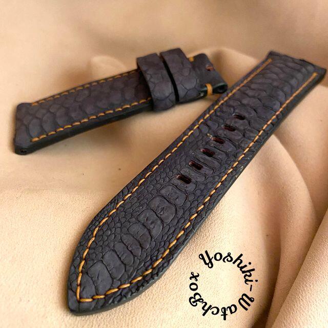 チキン 腕時計ベルト ブラック (ラグ幅24mm) chi-21 fruut.pt