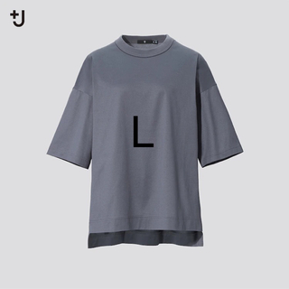 ユニクロ(UNIQLO)のユニクロ＋J スーピマコットンオーバーサイズT(Tシャツ(半袖/袖なし))