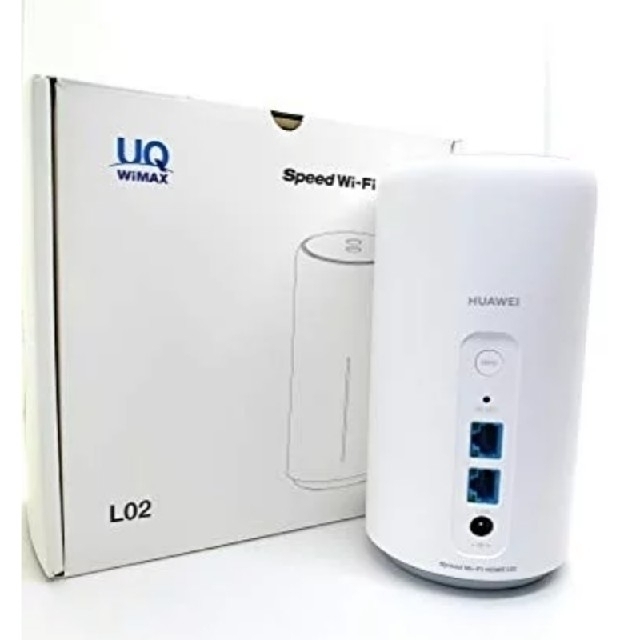 UQ Speed Wi-Fi HOME L02 ホームルーター スマホ/家電/カメラのPC/タブレット(PC周辺機器)の商品写真