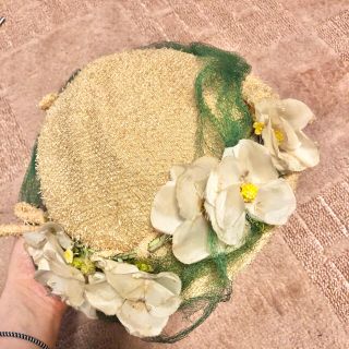 ロキエ(Lochie)の1950s flower vintage hat(ハット)