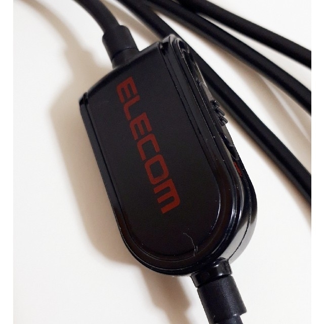 ELECOM(エレコム)のゲーミングヘッドセットHS-GO1BK スマホ/家電/カメラのオーディオ機器(ヘッドフォン/イヤフォン)の商品写真