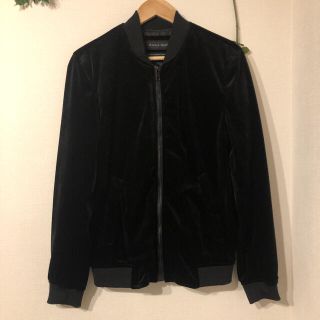 ザラ(ZARA)のZARA MAN ベロアブルゾン(ブルゾン)