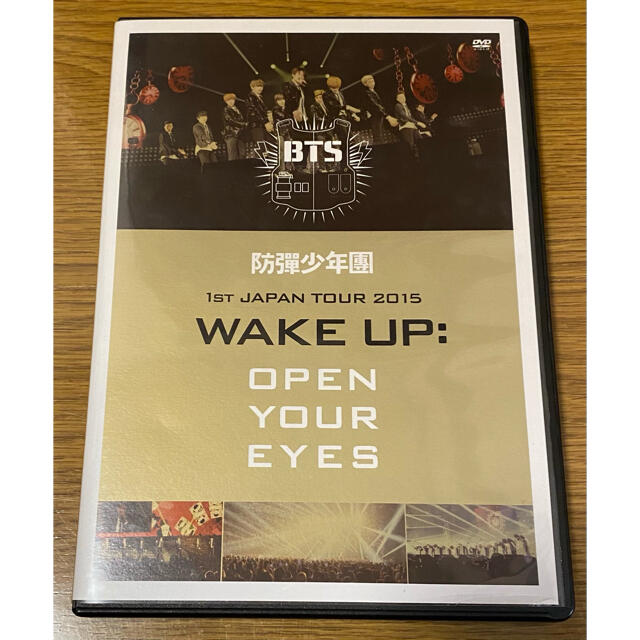 BTS  グッズ  DVD  WEKE UP  OPEN YOUR EYES