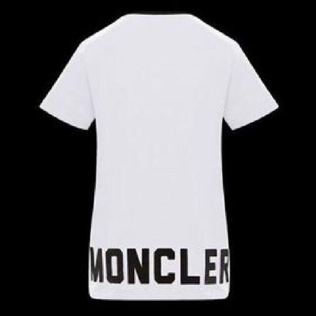 ◆新品/正規品◆ MONCLER  後 ビッグ ロゴ Tシャツ