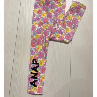 アナップキッズ(ANAP Kids)のANAP KIDS 100cm 花柄レギンス(パンツ/スパッツ)