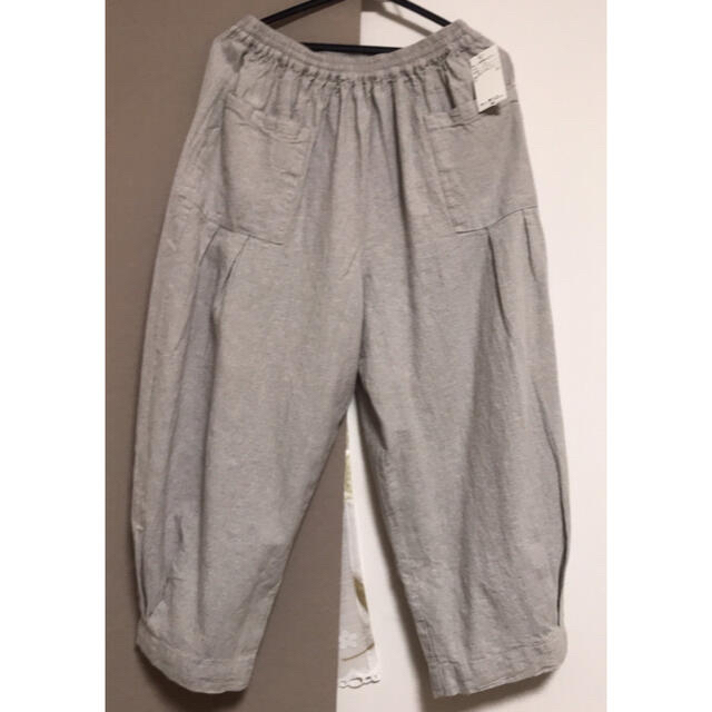 SM2(サマンサモスモス)の裾タックパッチポケットパンツ レディースのパンツ(カジュアルパンツ)の商品写真