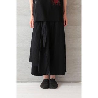 ヨウジヤマモト(Yohji Yamamoto)のBヨウジヤマモト デニムラップパンツ(その他)