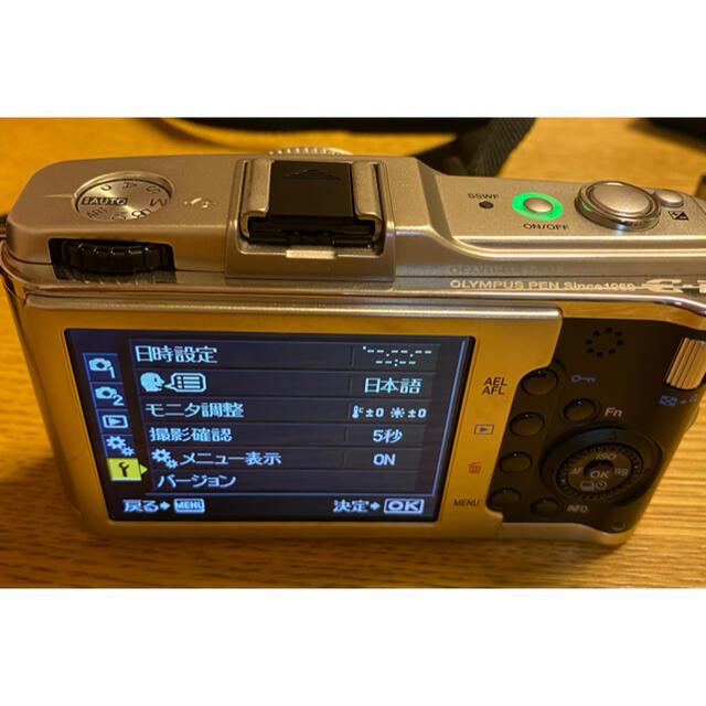 OLYMPUS(オリンパス)のOLYMPUS PEN E-P1 スマホ/家電/カメラのカメラ(ミラーレス一眼)の商品写真