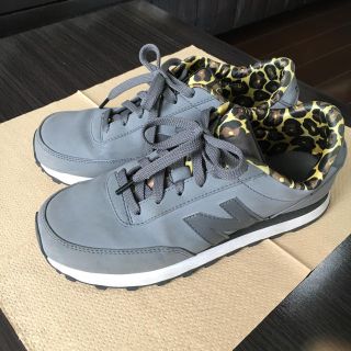 ニューバランス(New Balance)のニューバランス レオパード グレー 24cm(スニーカー)