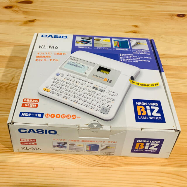 CASIO ネームランド　KLーＭ６