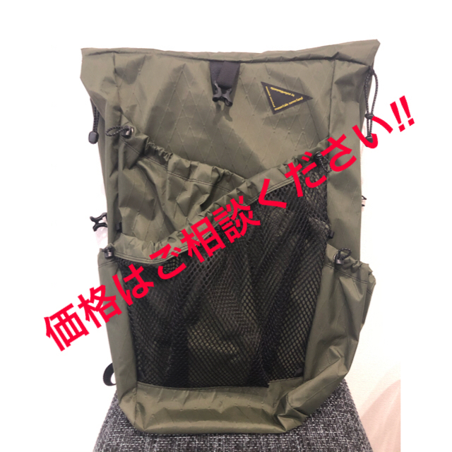 驚き価格 atelierbluebottle PAC-03R サイズM カーキ 登山用品