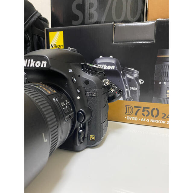 【美品】Nikon D750 VRレンズ・単焦点・スピードライト