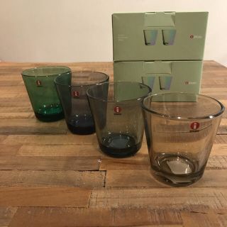 イッタラ(iittala)のKartio カルティオ iittala イッタラ タンブラー 4色セット(タンブラー)