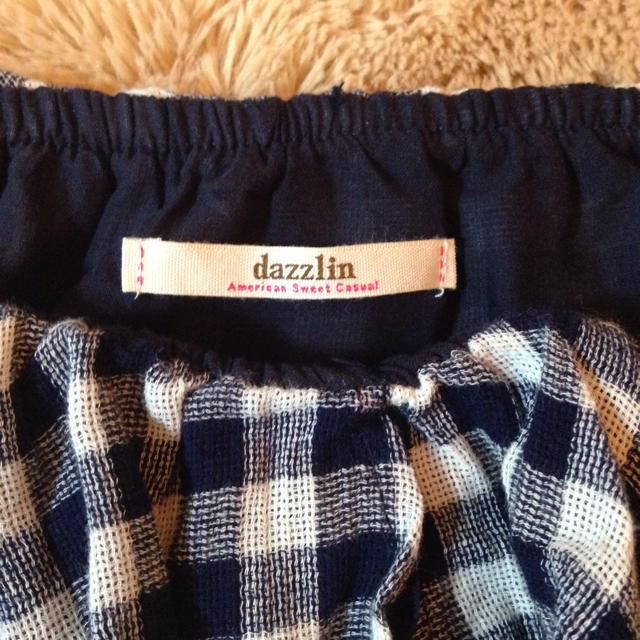 dazzlin(ダズリン)のダズリン トップス ギンガムチェック レディースのトップス(シャツ/ブラウス(半袖/袖なし))の商品写真