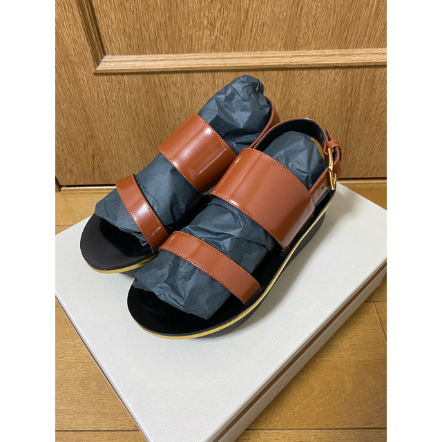 Marni(マルニ)の新品 Marni マルニ サンダル ブラウン プラットフォーム スポーツサンダル レディースの靴/シューズ(サンダル)の商品写真