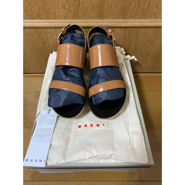 新品 Marni マルニ サンダル 37 プラットフォーム イタリア製 - サンダル