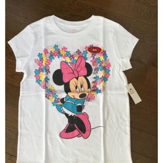 ミニーマウス(ミニーマウス)のディズニーストアー 子供 半袖Tシャツ ミニーちゃん　女児用(Tシャツ/カットソー)