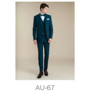 最終価格　美品　タキシード　Avica uomo ブルーグリーン (スーツジャケット)