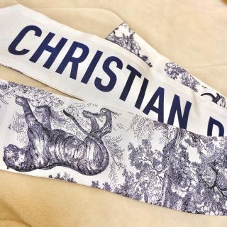 クリスチャンディオール(Christian Dior)のディオール　Dior スカーフ　ミッツァ トワル ドゥ ジュイ シルクツイル(バンダナ/スカーフ)