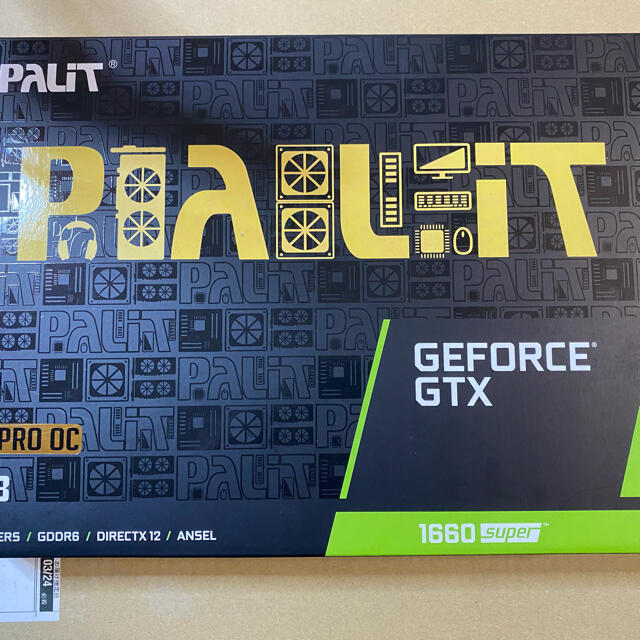 Palit GeForce GTX 1660superPC/タブレット