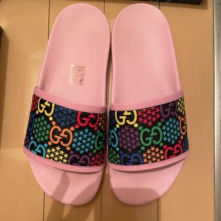 グッチ(Gucci)の☆GUCCI サイケデリック　ラバーサンダル(サンダル)