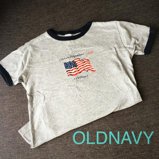 オールドネイビー(Old Navy)のOLDNAVY リンガーTシャツ(Tシャツ(半袖/袖なし))