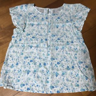 ザラ(ZARA)の小花柄フリルブラウス(シャツ/ブラウス(半袖/袖なし))