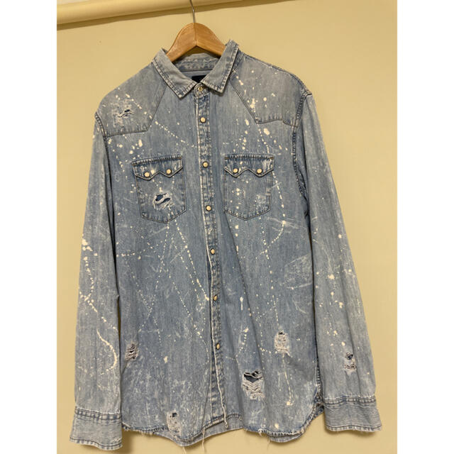 ZARA(ザラ)のZARA  DENIM SHIRT メンズのトップス(シャツ)の商品写真