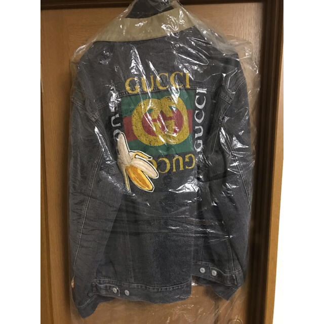 Gucci(グッチ)のダナ様専用18AW GUCCI DENIM JACKET BLACK  メンズのジャケット/アウター(Gジャン/デニムジャケット)の商品写真