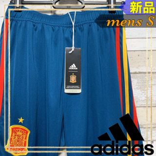 アディダス(adidas)のadidasアディダス サッカースペイン代表 ホームレプリカショーツメンズS新品(ウェア)