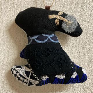 ミナペルホネン(mina perhonen)の【ハンドメイド】ミナペルホネン  ミニうさチャーム(チャーム)