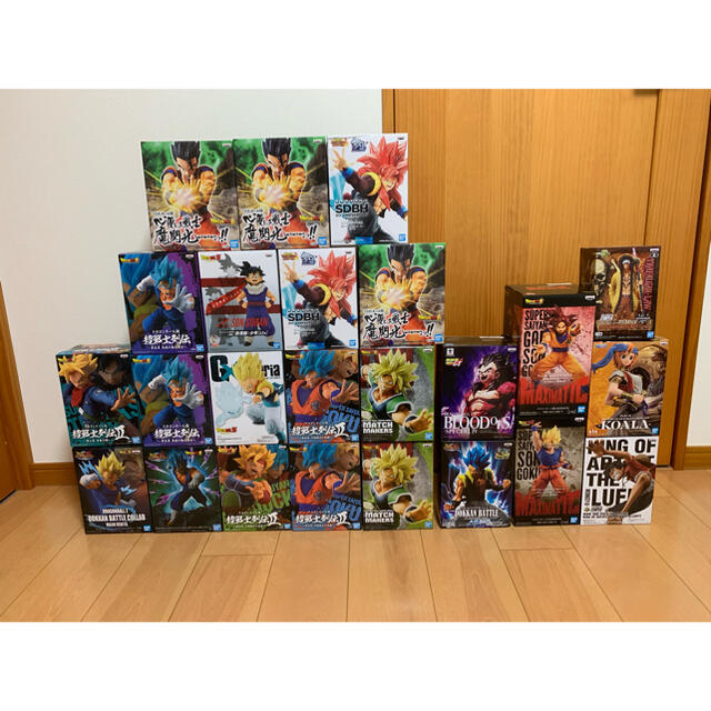 ドラゴンボール ワンピース フィギュア セット まとめ売り