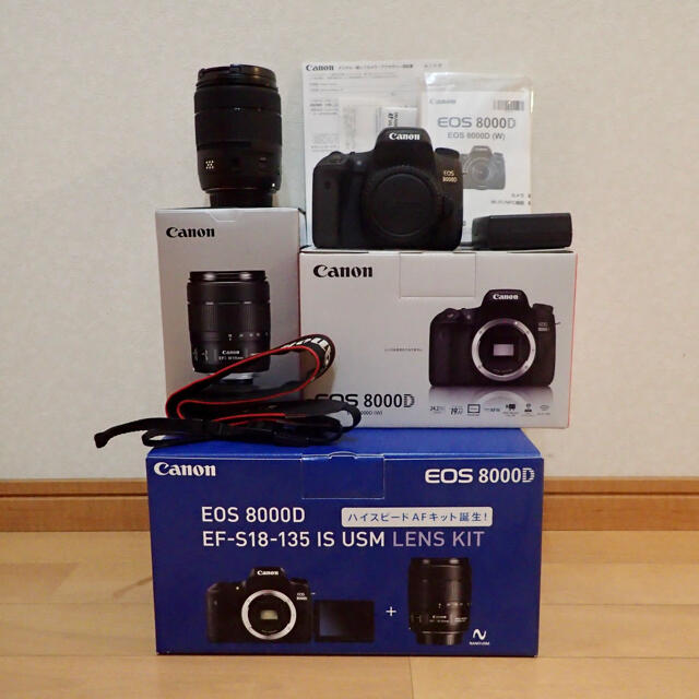 Canon - Canon 8000D EF-S18-135 IS USM LENS KIT