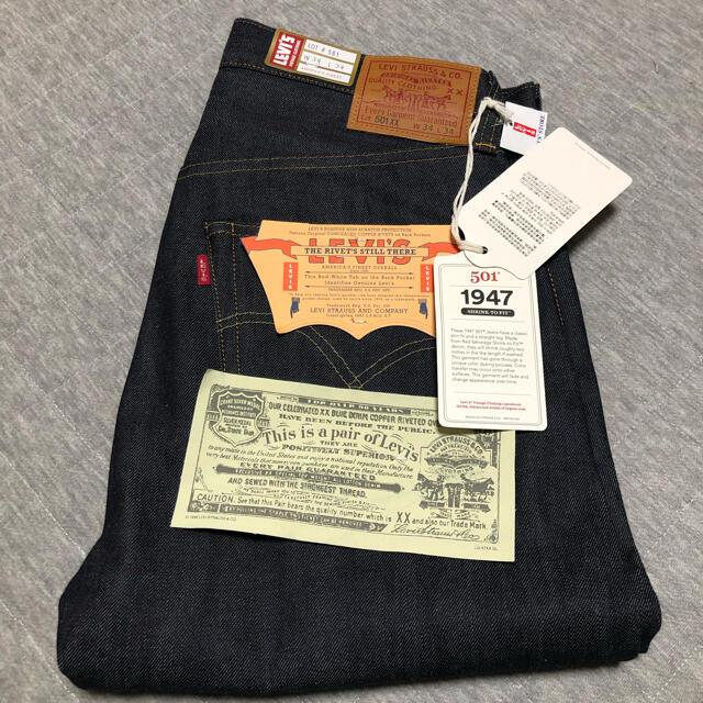 リーバイス LVC 501XX 1947 W34 L34 新品 大好き noxcapital.de