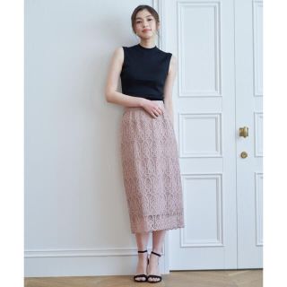 アナイ(ANAYI)の新品☆ ANAYI リーフモチーフレースタイトスカート/セオリー、23区、ロペ(ロングスカート)