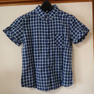 ユニクロ(UNIQLO)のシャツ チェック(シャツ/ブラウス(半袖/袖なし))