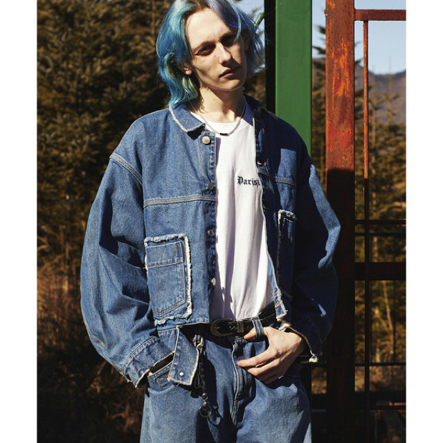 JieDa DENIM SHORT JACKET INDIGO 2 | www.innoveering.net