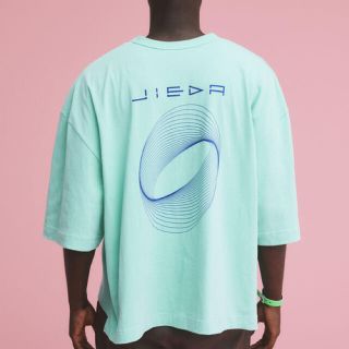 ジエダ(Jieda)のJieDa CIRCLE PRINT T-SHIRT GREEN(Tシャツ/カットソー(半袖/袖なし))