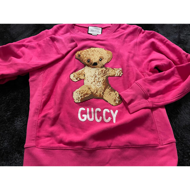ポイント10倍】 GUCCI テディベア クマ トレーナー ブラック