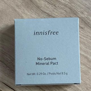 イニスフリー(Innisfree)のノーセバムミネラルパクト(フェイスパウダー)