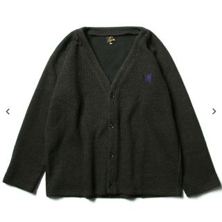 ニードルス(Needles)のNEEDLES V Neck Cardigan - Pique Knit(カーディガン)