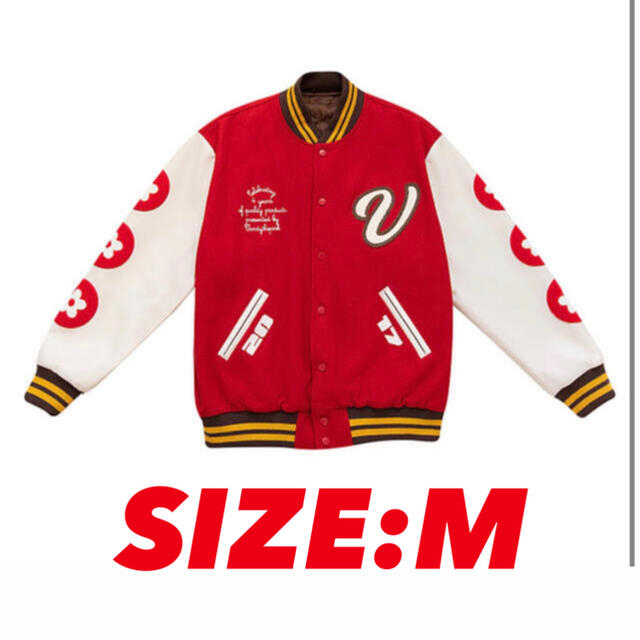 Supreme(シュプリーム)の4 Year Anniversary Varsity Jacket /Mサイズ メンズのジャケット/アウター(スタジャン)の商品写真