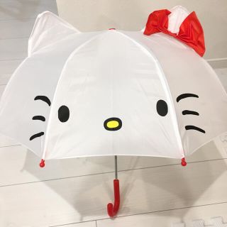 新品　キティちゃん傘(傘)