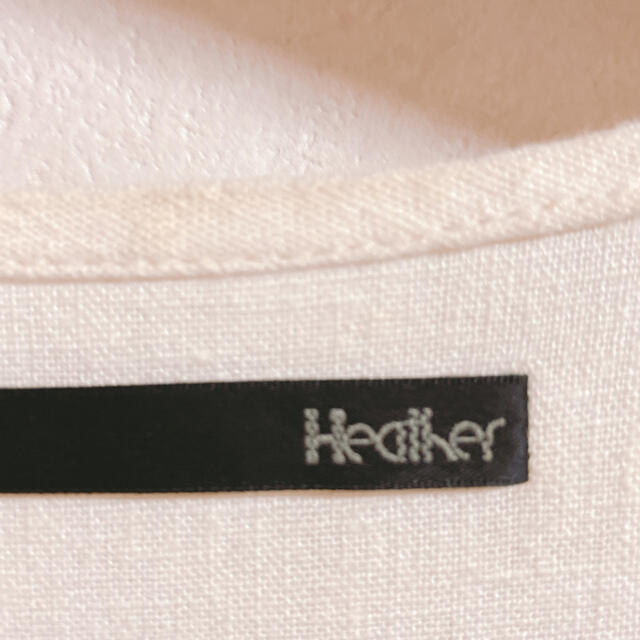 heather(ヘザー)の美品★襟付きワンピース【Heather】 レディースのワンピース(ひざ丈ワンピース)の商品写真