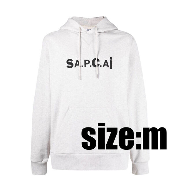 2021 APC×sacai 即日完売フーディM 新品未使用　窪塚着