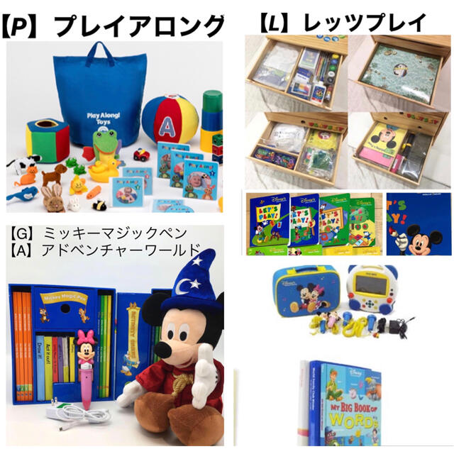 Disney(ディズニー)の【10%OFF実施中】2017年　リニューアル後　ワールドファミリー最上級セット キッズ/ベビー/マタニティのおもちゃ(知育玩具)の商品写真